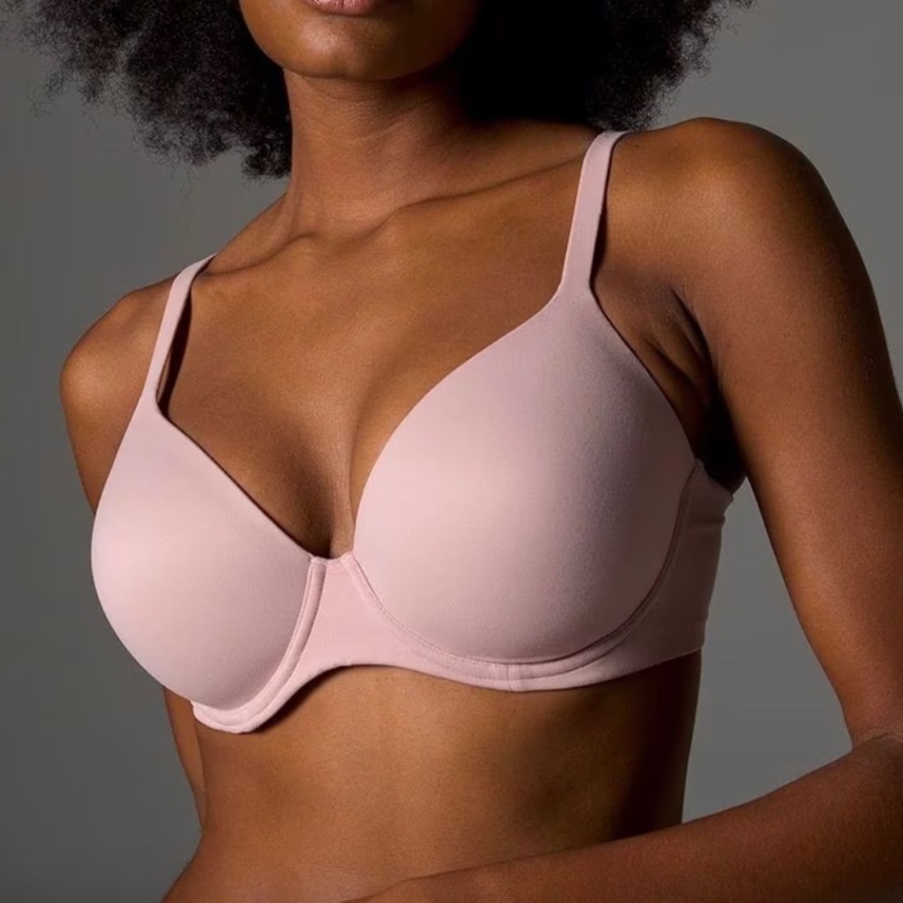 Soma EMBRACEABLE Perfect Coverage Bra 38DDD Adobe Rose